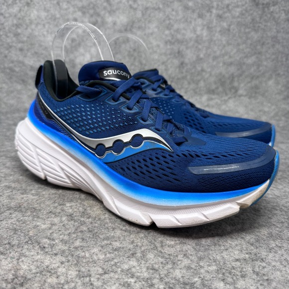 Saucony Guide 17 Blue Athletic Running Shoes Mens size 8.5 Sneakers